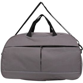 Bagacar 50x30x24 cm Unisex Gri Kumaş Plaj Spor ve Seyahat Çantası