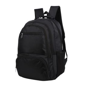 Bagacar 620 Siyah Unisex Okul ve Günlük Büyük Sırt Çantası