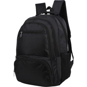 Bagacar 620 Siyah Unisex Okul ve Günlük Büyük Sırt Çantası
