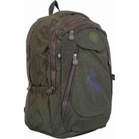 Bagacar 7024 Haki Klınkır Kumaş Unisex Sırt Çantası
