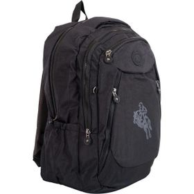 Bagacar 7024 Siyah Klınkır Kumaş Unisex Sırt Çantası
