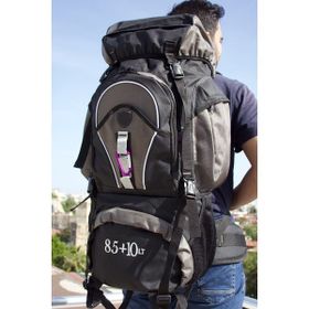 Bagacar 85x10 lt Gri Profesyonel Dağcı Sırt Çantası