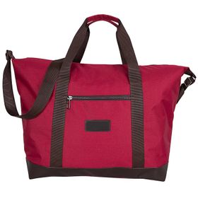 Bagacar Bordo Unisex Omuz Askılı Plaj Spor Seyahat Çantası