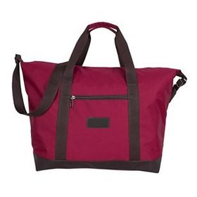 Bagacar Bordo Unisex Omuz Askılı Plaj Spor Seyahat Çantası