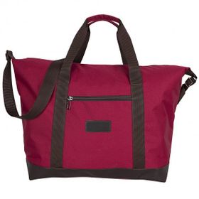 Bagacar Bordo Unisex Omuz Askılı Plaj Spor Seyahat Çantası