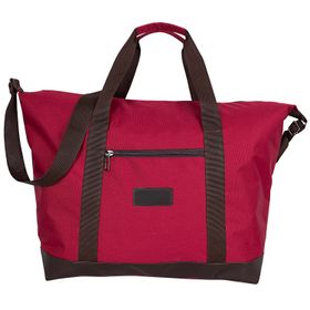 Bagacar Bordo Unisex Omuz Askılı Plaj Spor Seyahat Çantası