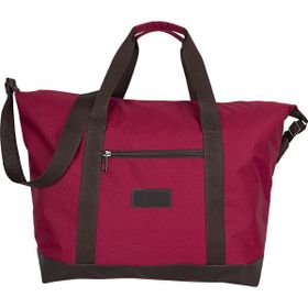 Bagacar Bordo Unisex Omuz Askılı Plaj Spor Seyahat Çantası