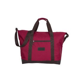 Bagacar Bordo Unisex Omuz Askılı Plaj Spor Seyahat Çantası