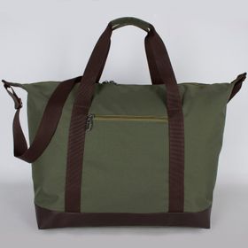 Bagacar Haki Unisex Omuz Askılı Spor Plaj Seyahat Çantası