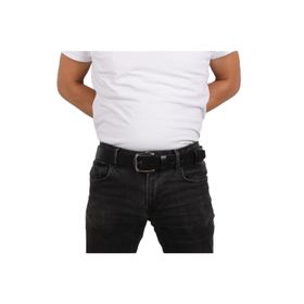 Bagacar Hakiki Siyah Kot Pantolon 115 cm Erkek Kemeri
