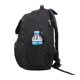Bagacar Kenyon Cox 8866 Siyah Unisex Klinkır Kumaş Sırt Çantası