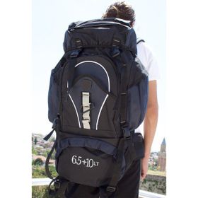 Bagacar Lacivert 65 lt Körüklü Dağcı Sırt Çantası