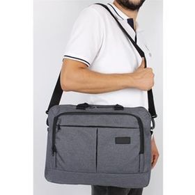 Bagacar Lacivert Unisex 15.6 İnç Laptop ve Evrak Çantası