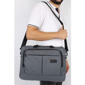 Bagacar Lacivert Unisex 15.6 İnç Laptop ve Evrak Çantası
