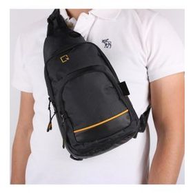 Bagacar Mega Model 1006 Siyah Unisex Body Bag Omuz Çantası