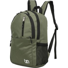 Bagacar Mnt Cepli Yeşil Unisex Okul ve Günlük Sırt Çantası