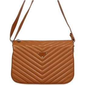 Bagacar MT1395 Camel 3 Gözlü Kadın Omuz Çantası