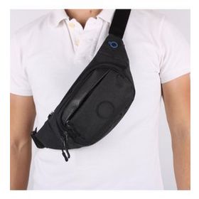 Bagacar NP02 Siyah Kumaş Erkek Çapraz Çanta