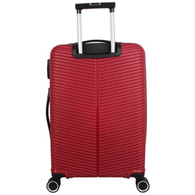 Bagacar Ultra Light Kırılmaz Silikon Bordo Orta Boy Valiz