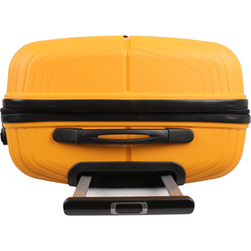 Bagacar Ultra Light Kırılmaz Silikon Sarı Orta Boy Valiz
