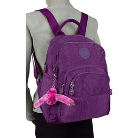 Bagacar Urban 7023 Klınkır Kumaş Mor Unisex Sırt Çantası