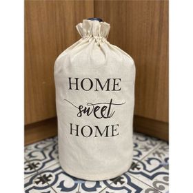 Bagand Home Sweat Home Baskılı Krem Damacana Kılıfı