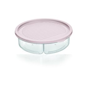Bager 3'lü Pembe Saklama Kabı