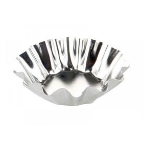 Bager 6'lı Paket Küçük Metal Kek Kapsülü