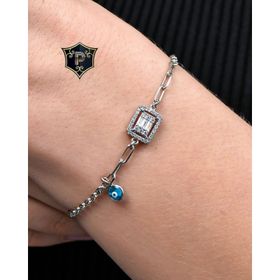 Baget Gümüş Bileklik