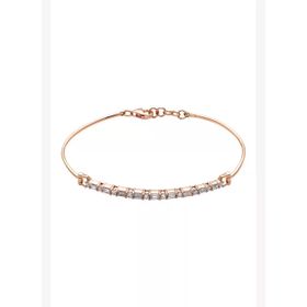 Baget Pırlanta Rose Gold Bilezik