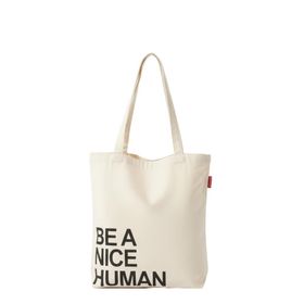 Baghashtag Be a Nice Human Baskılı Kadın Günlük Çanta