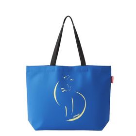 Baghashtag Mavi Kedi Baskılı Kadın Günlük Çanta