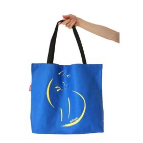 Baghashtag Mavi Kedi Baskılı Kadın Günlük Çanta
