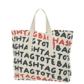 Baghashtag Totebaghashtag Baskılı Bez Kadın Günlük Çanta