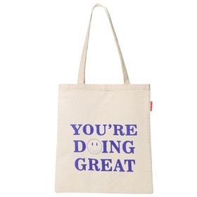 Baghashtag You Are Doing Great Baskılı Bez Kadın Günlük Çanta