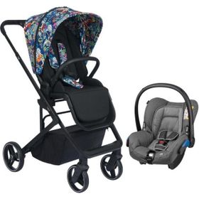 Bagi Neo 2 Concrete Grey Travel Sistem Multicolor Bebek Arabası