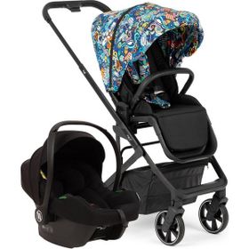 Bagi Neo 2 Cosmo Travel Sistem Multicolor Black Bebek Arabası