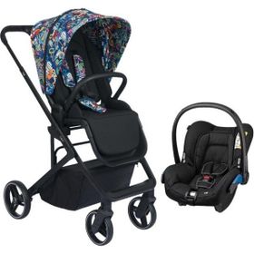 Bagi Neo 2 Multicolor Black Raven Travel Sistem Bebek Arabası