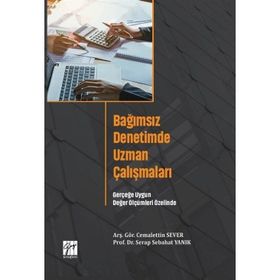 Bağımsız Denetimde Uzman Çalışmaları - Cemalettin Sever - Serap Sebahat Yanık