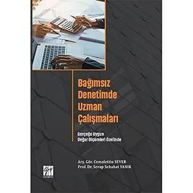 Bağımsız Denetimde Uzman Çalışmaları - Cemalettin Sever - Serap Sebahat Yanık