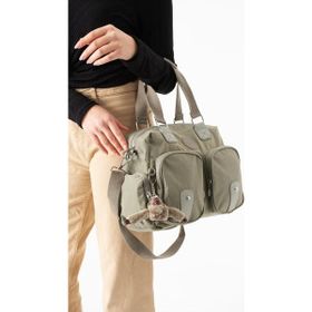 Baginn Klinkır Bej Kadın Kol Çantası