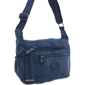 Baginn Klinkır Lacivert Kadın Omuz Çantası