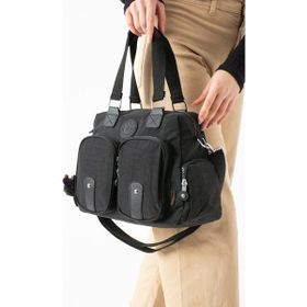 Baginn Klinkır Siyah Kadın Kol Çantası