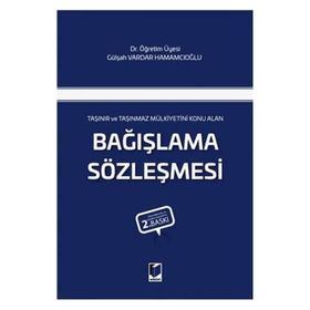 Bağışlama Sözleşmesi- Gülşah Vardar Hamamcıoğlu