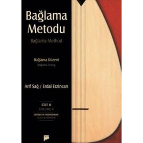 BAĞLAMA METODU (2 CILT) CILT 1: ALIŞTIRMALAR VE REPERTUVAR, CILT 2: DIZILER VE POZISYONLAR - ARIF SAĞ;ERDAL ERZINCAN