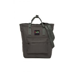 Bagmori Gri Fermuarlı Kolon Askılı Sırt Çantası