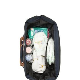 Bagmori Lacivert Baby Bag Baskılı Bebek Bakım Çantası