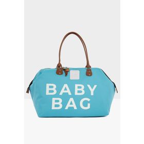 Bagmori M000002169 Mavi Baby Bag Baskılı Bebek Bakım Çantası