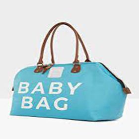 Bagmori M000002169 Mavi Baby Bag Baskılı Bebek Bakım Çantası