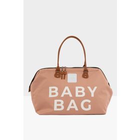 Bagmori M000002169 Pudra Baby Bag Baskılı Bebek Bakım Çantası